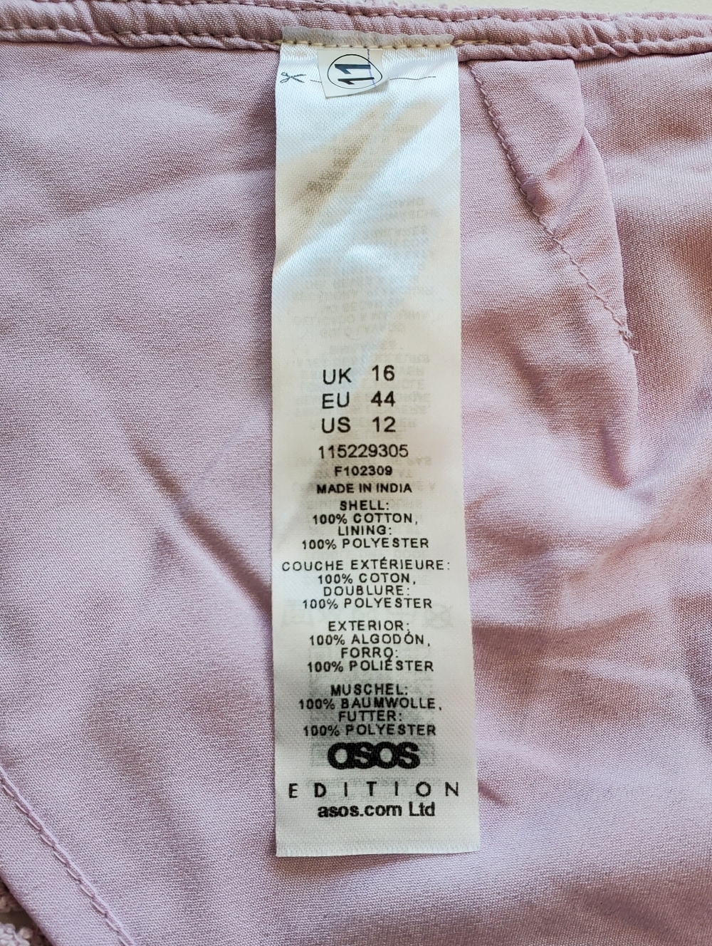 ASOS Lilac Crochet Crop Top - Picture 5 of 9